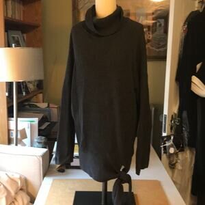 ANN TAYLOR FACTORY 100% cotton turtleneck sweater